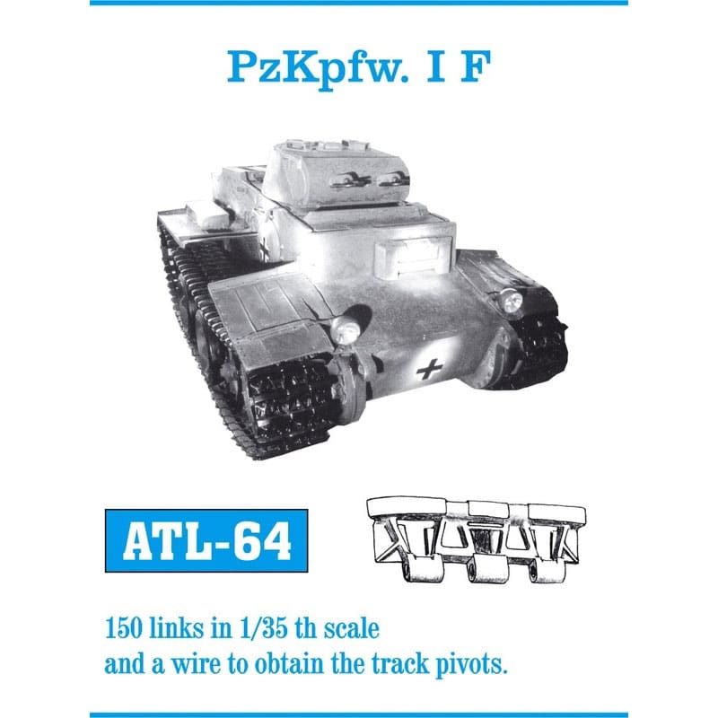 Friulmodel PzKpfw. I F Metal Tracks (1/35) ATL-064