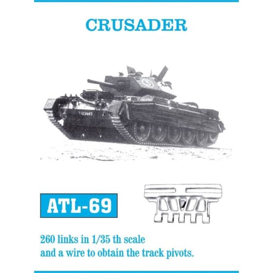 Friulmodel Crusader Metal Tracks (1/35) ATL-069 Friulmodel Crusader Metal Tracks (1/35) ATL-069