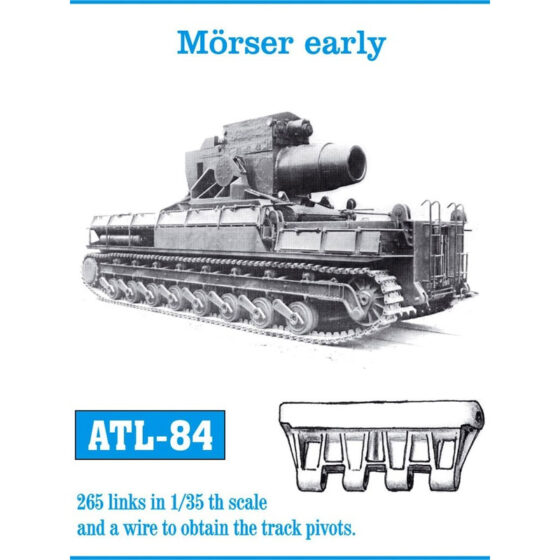 Friulmodel Morser Early Metal Tracks (1/35) ATL-084 Friulmodel Morser Early Metal Tracks (1/35) ATL-084