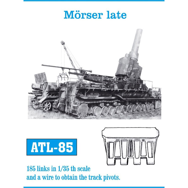 Friulmodel Morser Late Metal Tracks (1/35) ATL-085