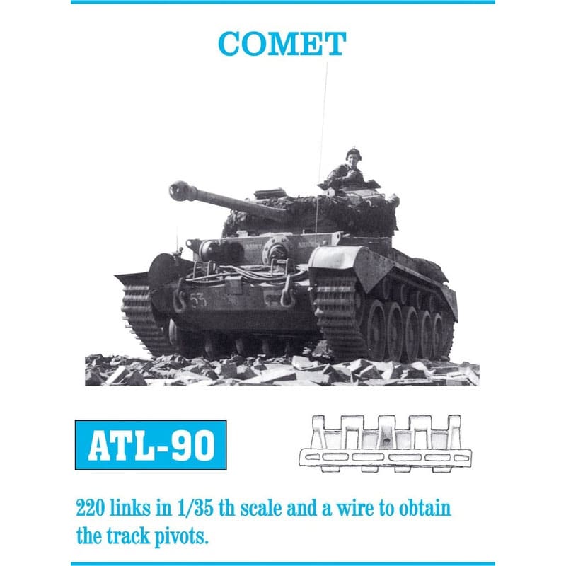 Friulmodel Comet Metal Tracks (1/35) ATL-090
