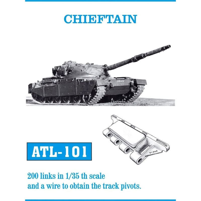 Friulmodel Chieftain Metal Tracks (1/35) ATL-101