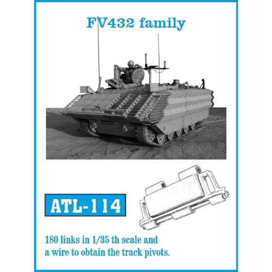 Friulmodel FV432 Family Metal Tracks (1/35) ATL-114 Friulmodel FV432 Family Metal Tracks (1/35) ATL-114