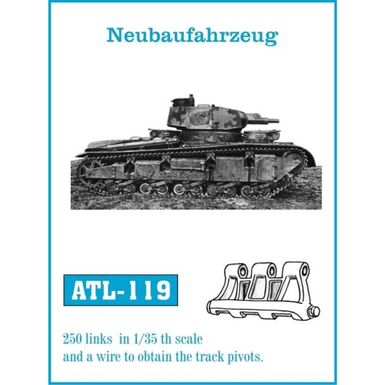 Friulmodel Neubaufahrzeug Metal Tracks (1/35) ATL-119 Friulmodel Neubaufahrzeug Metal Tracks (1/35) ATL-119