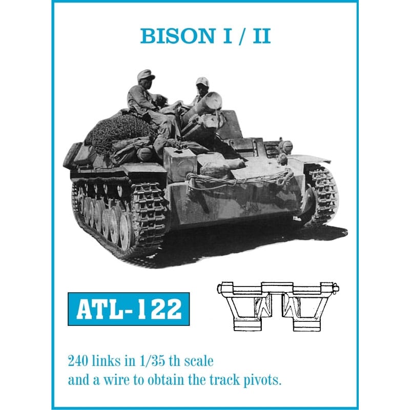 Friulmodel Bison I/II Tracks (1/35) ATL-122
