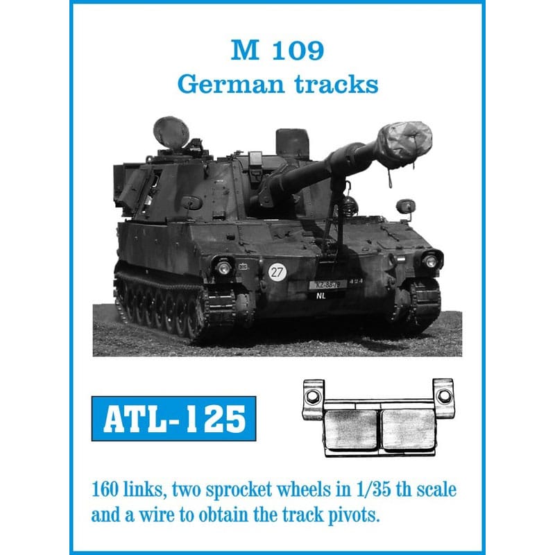 Friulmodel German M109 Tracks (1/35) ATL-125