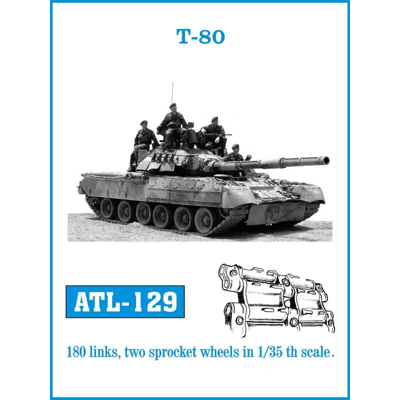 Friulmodel T-80 Tracks (1/35) ATL-129