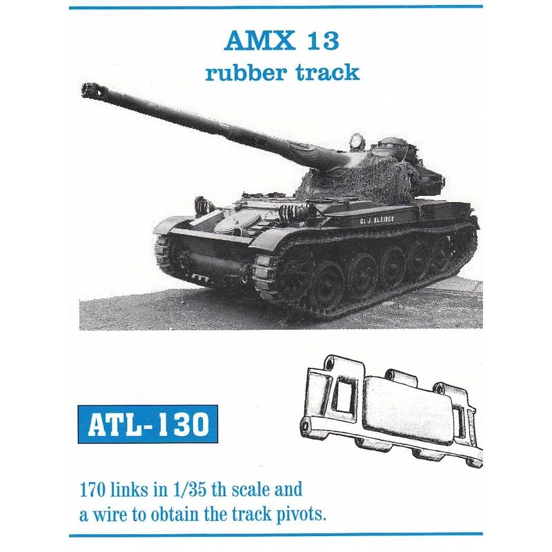 Friulmodel AMX 13 Rubber Track Tracks (1/35) ATL-130