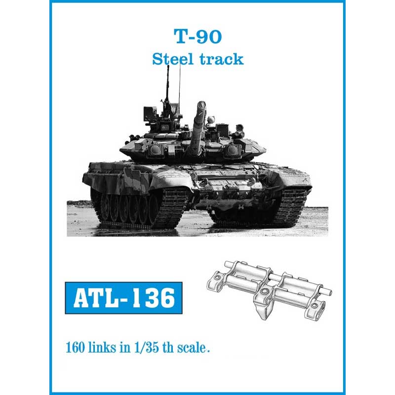Friulmodel T-90 Steel Track Tracks (1/35) ATL-136