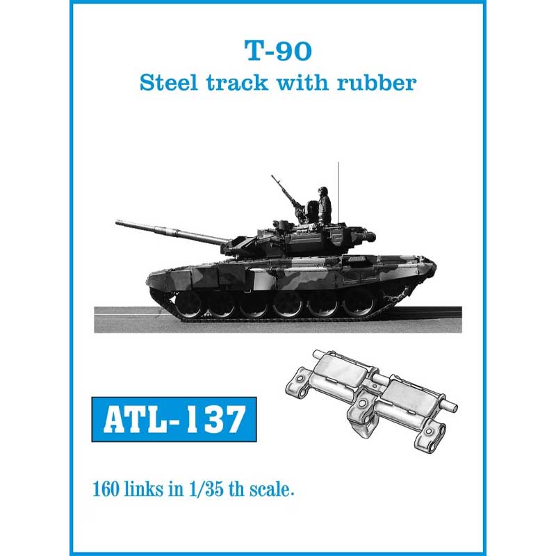 Friulmodel T-90 Steel Track with Rubber (1/35) ATL-137