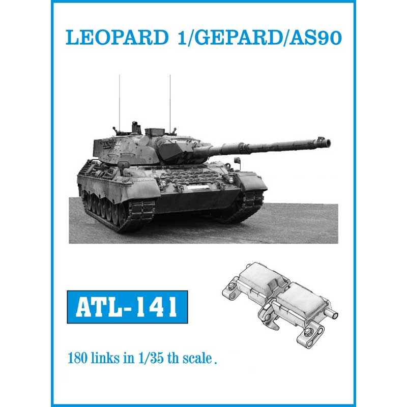 Friulmodel Leopard 1 Gepard AS90 Tracks (1/35) ATL-141