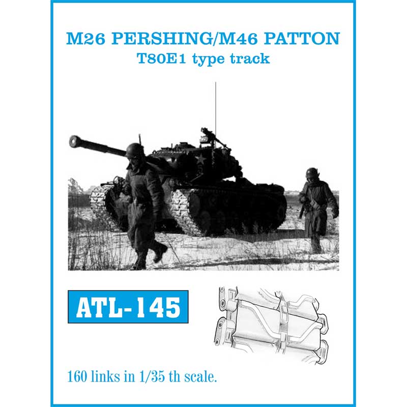 Friulmodel M26 Pershing M46 Patton T80E1 Track (1/35) ATL-145