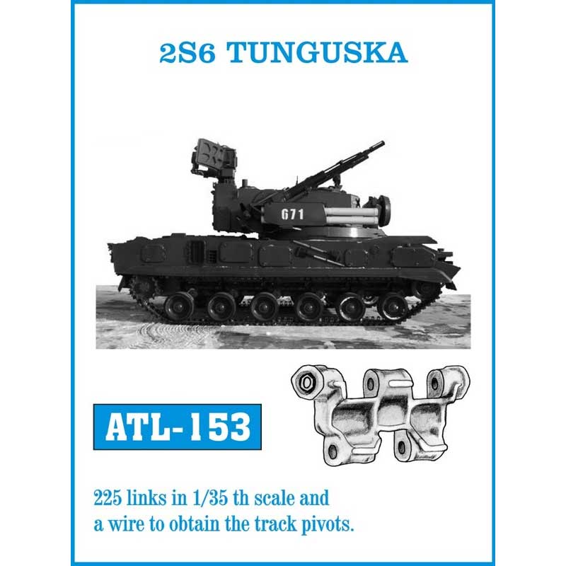 Friulmodel Tunguska Metal Tracks (1/35) ATL-153