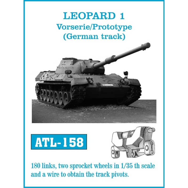 Friulmodel Leopard 1 Vorserie Prototype Tracks (1/35) ATL-158
