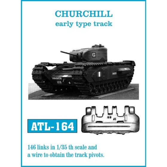 Friulmodel Churchill Early Type Tracks (1/35) ATL-164 Friulmodel Churchill Early Type Tracks (1/35) ATL-164