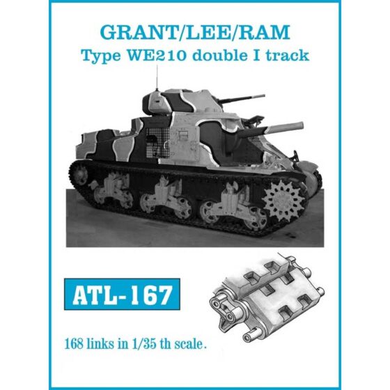 Friulmodel Grant/Lee/Ram WE210 Double I Tracks (1/35) ATL-167 Friulmodel Grant/Lee/Ram WE210 Double I Tracks (1/35) ATL-167