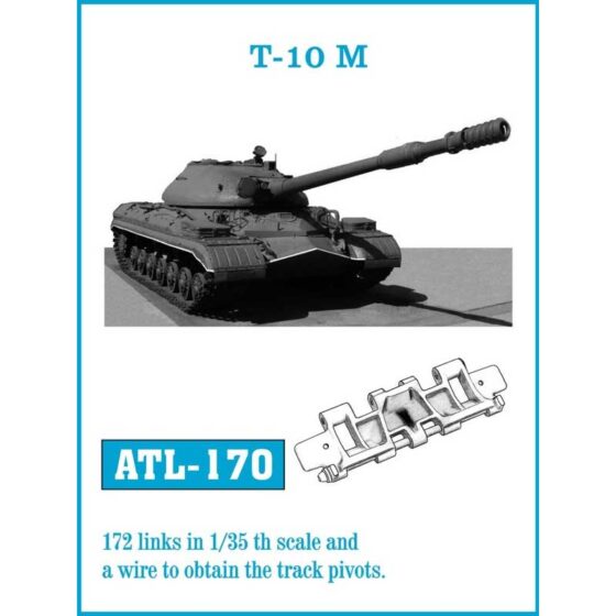 Friulmodel T-10M Metal Tracks (1/35) ATL-170 Friulmodel T-10M Metal Tracks (1/35) ATL-170