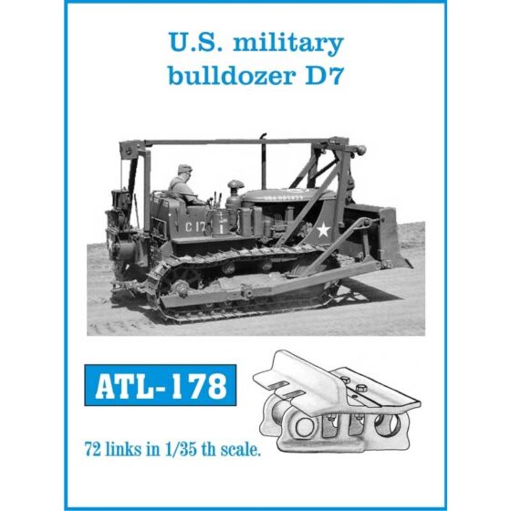 Friulmodel US Bulldozer D7 Tracks (1/35) ATL-178 Friulmodel US Bulldozer D7 Tracks (1/35) ATL-178