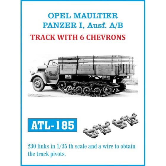 Friulmodel Opel Maultier / Panzer I A/B Tracks (1/35) ATL-185 Friulmodel Opel Maultier / Panzer I A/B Tracks (1/35) ATL-185