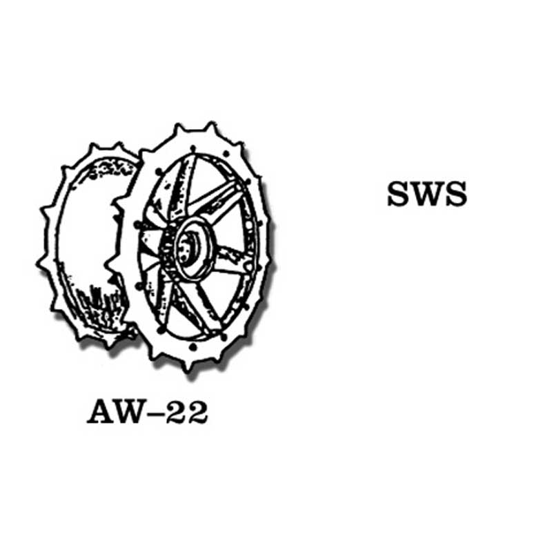 Friulmodel sWS Metal Wheels (1/35) AW-22