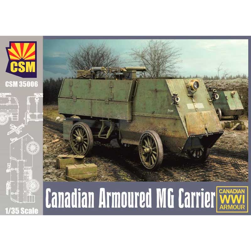 Copper State Models Canadian Armoured MG Carrier (1/35) CSM35006 Copper State Models Canadian Armoured MG Carrier (1/35) CSM35006