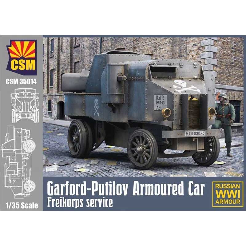 Copper State Models Garford Putilov Freikorps Service (1/35) CSM35014