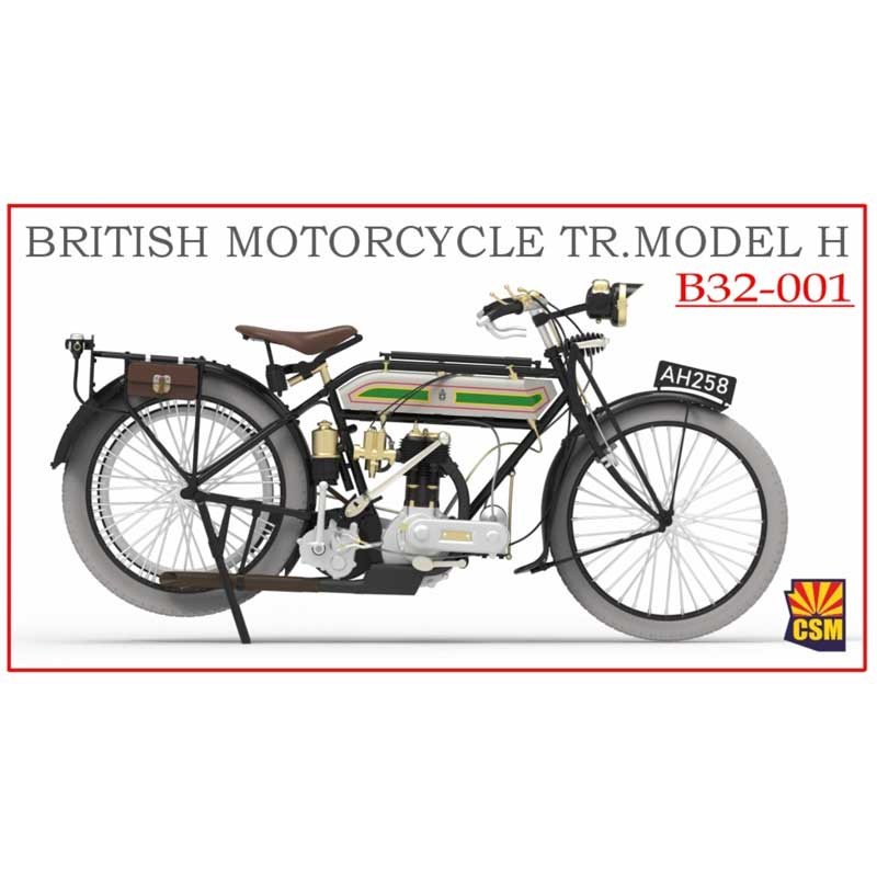 Copper State Models British Motorcycle Triumph Model H (1/32) B32-001