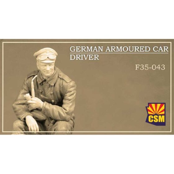 Copper State Models German Armoured Car Driver (1/35) F35-043 Copper State Models German Armoured Car Driver (1/35) F35-043