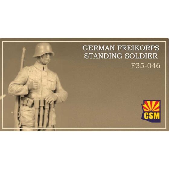 Copper State Models German Freikorps Standing Soldier (1/35) F35-046 Copper State Models German Freikorps Standing Soldier (1/35) F35-046