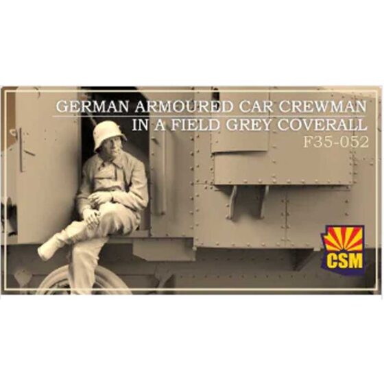 Copper State Models German Crewman in Field Grey (1/35) F35-052 Copper State Models German Crewman in Field Grey (1/35) F35-052