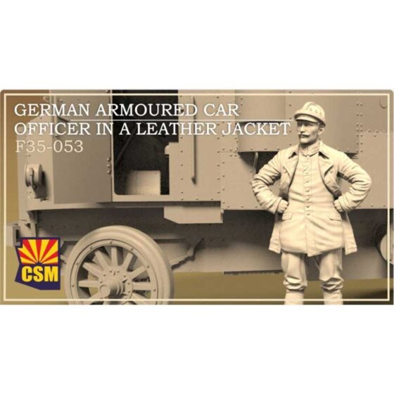 Copper State Models German Officer Leather Jacket (1/35) F35-053 Copper State Models German Officer Leather Jacket (1/35) F35-053