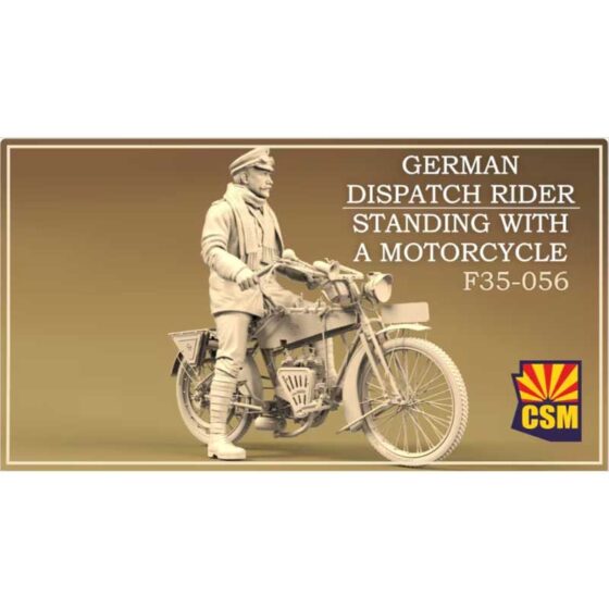 Copper State Models German Dispatch Rider (1/35) F35-056 Copper State Models German Dispatch Rider (1/35) F35-056