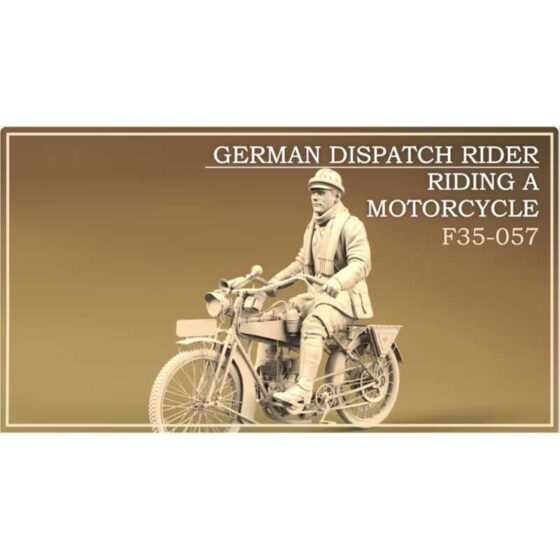 Copper State Models German Dispatch Rider (1/35) F35-057 Copper State Models German Dispatch Rider (1/35) F35-057