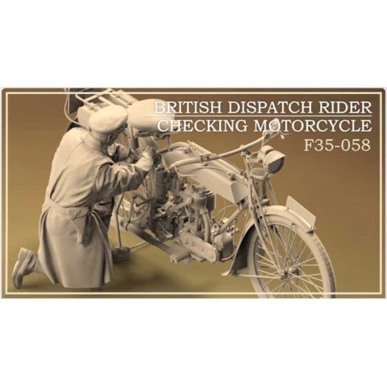 Copper State Models British Dispatch Rider (1/35) F35-058 Copper State Models British Dispatch Rider (1/35) F35-058