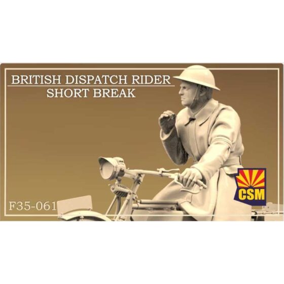 Copper State Models British Dispatch Rider On Break (1/35) F35-061 Copper State Models British Dispatch Rider On Break (1/35) F35-061