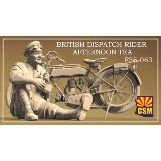 Copper State Models British Dispatch Rider Afternoon Tea (1/35)F35-063 Copper State Models British Dispatch Rider Afternoon Tea (1/35)F35-063