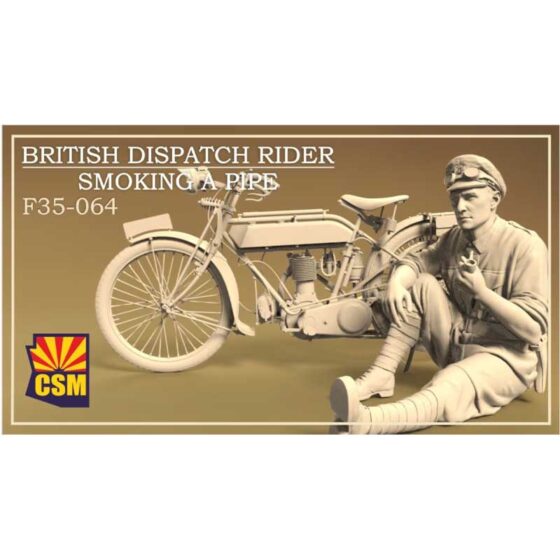Copper State Models British Dispatch Rider Smoking Pipe (1/35) F35-064 Copper State Models British Dispatch Rider Smoking Pipe (1/35) F35-064