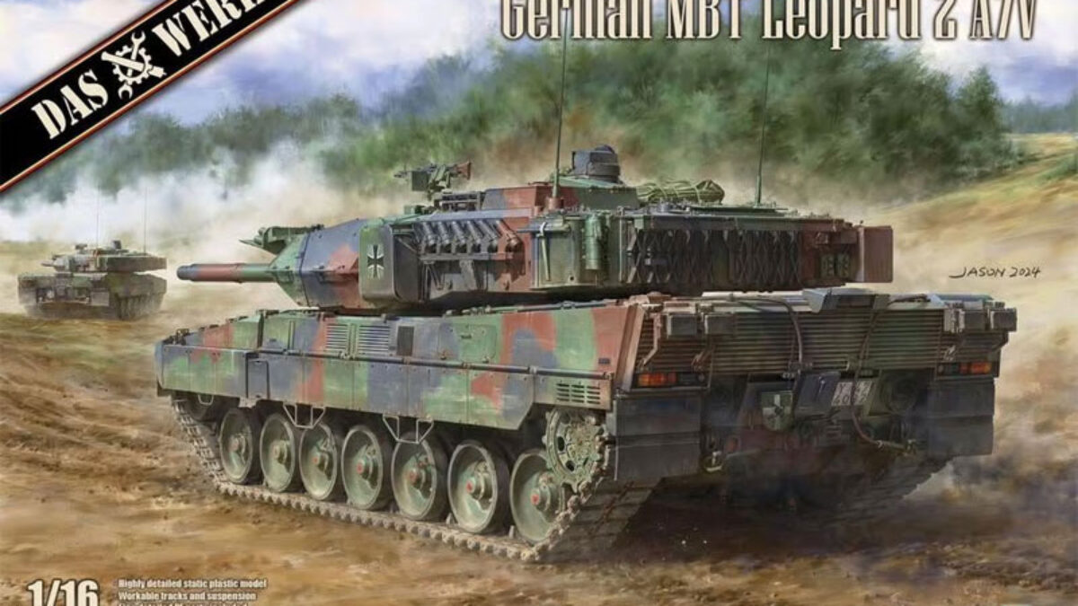 Das Werk German MBT Leopard 2 A7V (1/16) DW16024