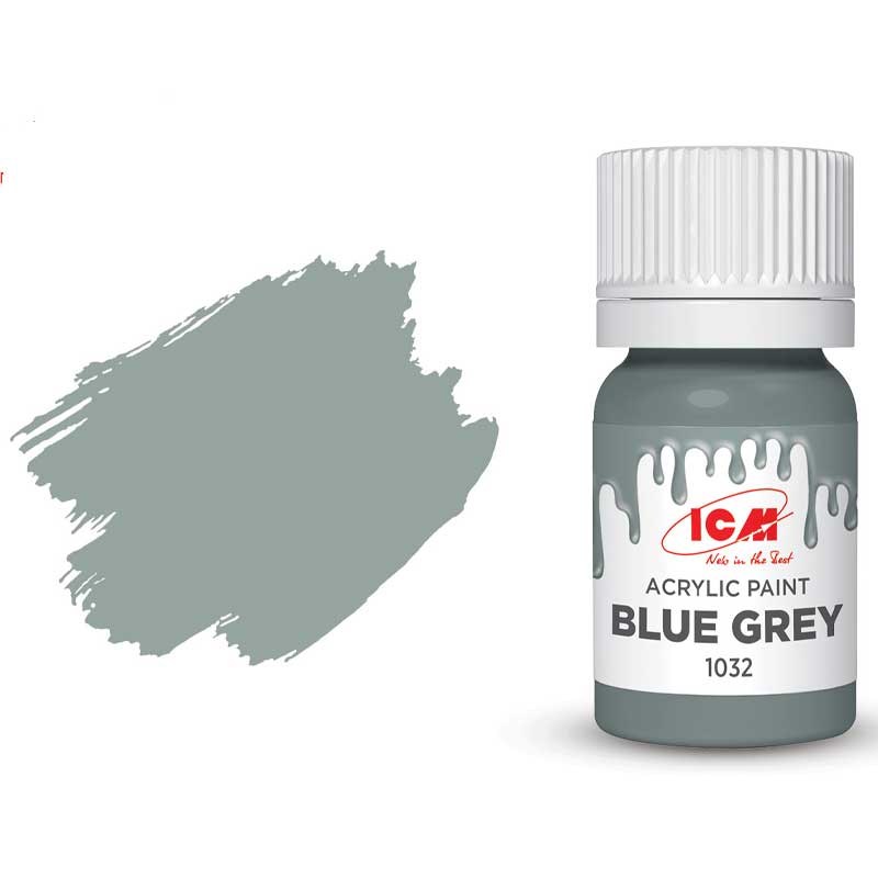 ICM Acrylic Paint - Blue Grey (12ml) 1032