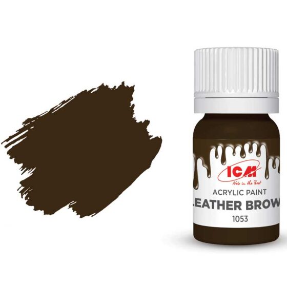 ICM Acrylic Paint - Leather Brown (12ml) 1053 ICM Acrylic Paint - Leather Brown (12ml) 1053