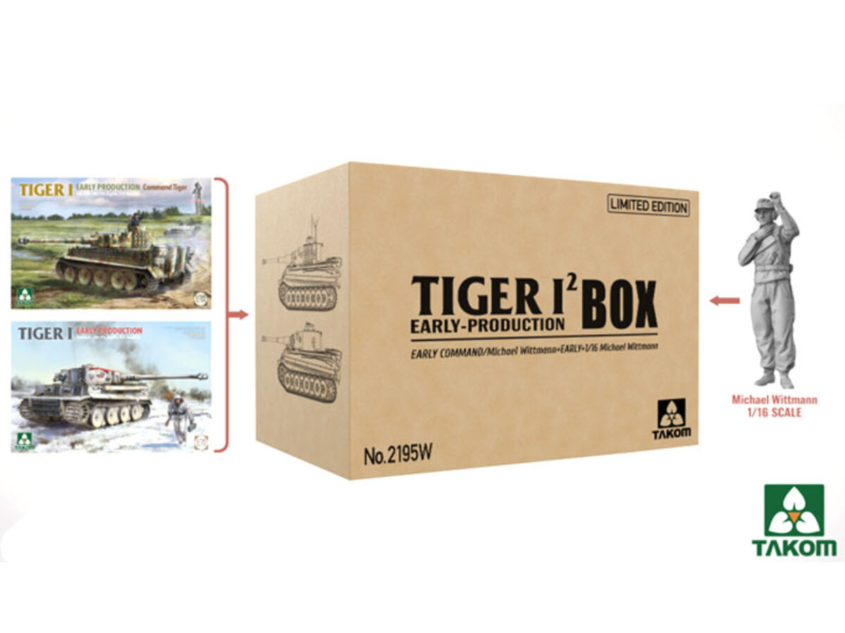 その他 Takom Tiger I Early Production 1/16 Tiger I Box Early-Production Limited Edition (Early Command