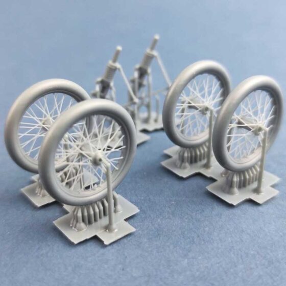 Copper State Models Caudron Spoked Wheels (1/32) A32-004 Copper State Models Caudron Spoked Wheels (1/32) A32-004