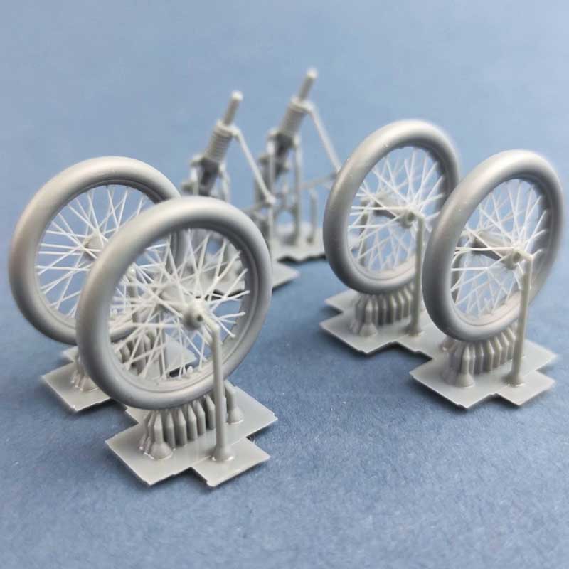 Copper State Models Caudron Spoked Wheels (1/32) A32-004