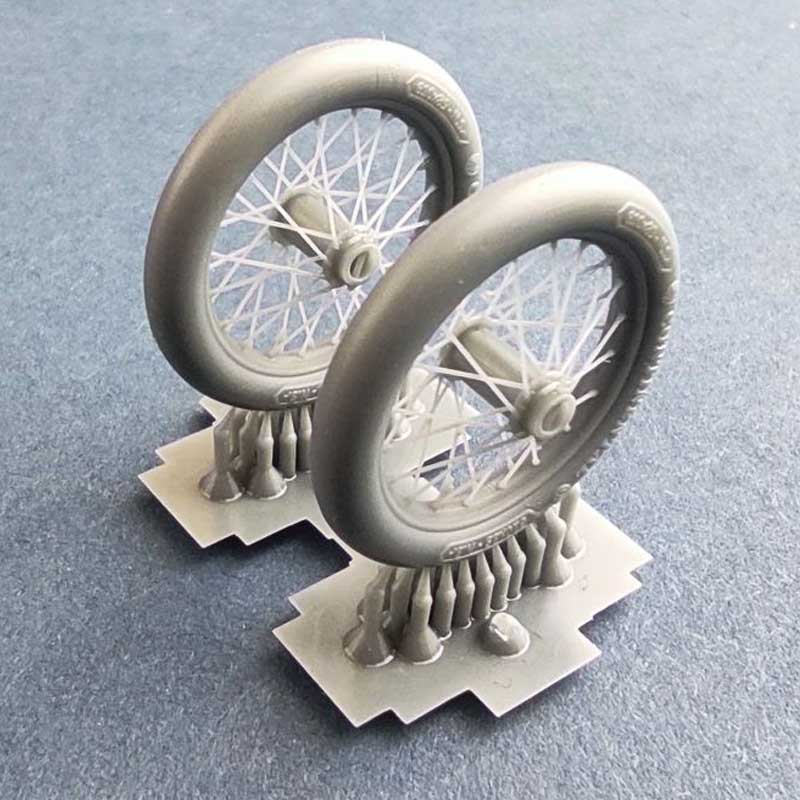 Copper State Models German 610x85 Spoked Wheels (1/32) A32-005