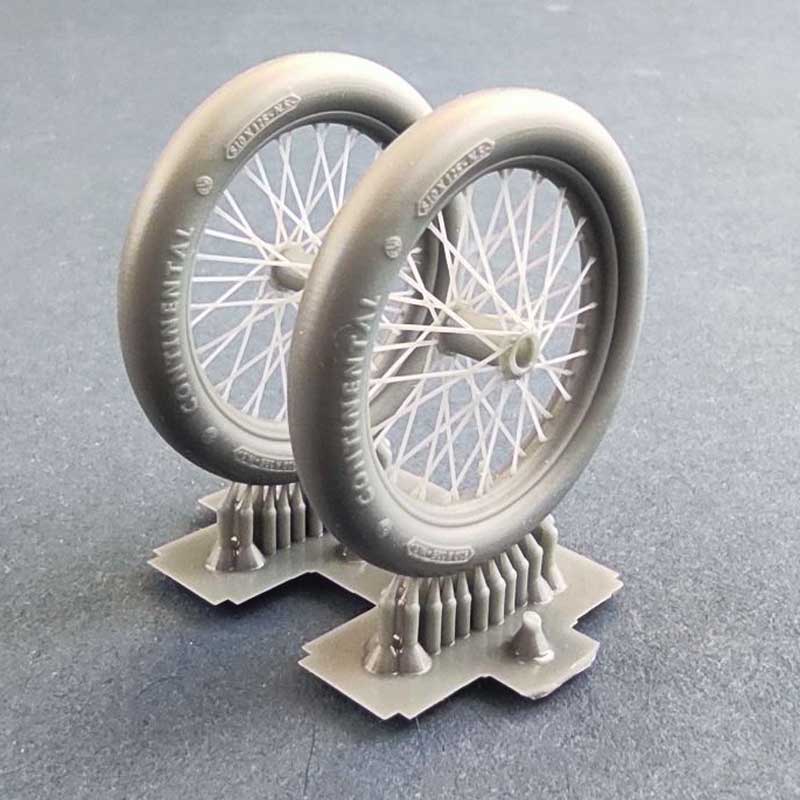 Copper State Models German 810x125 Spoked Wheels (1/32) A32-006