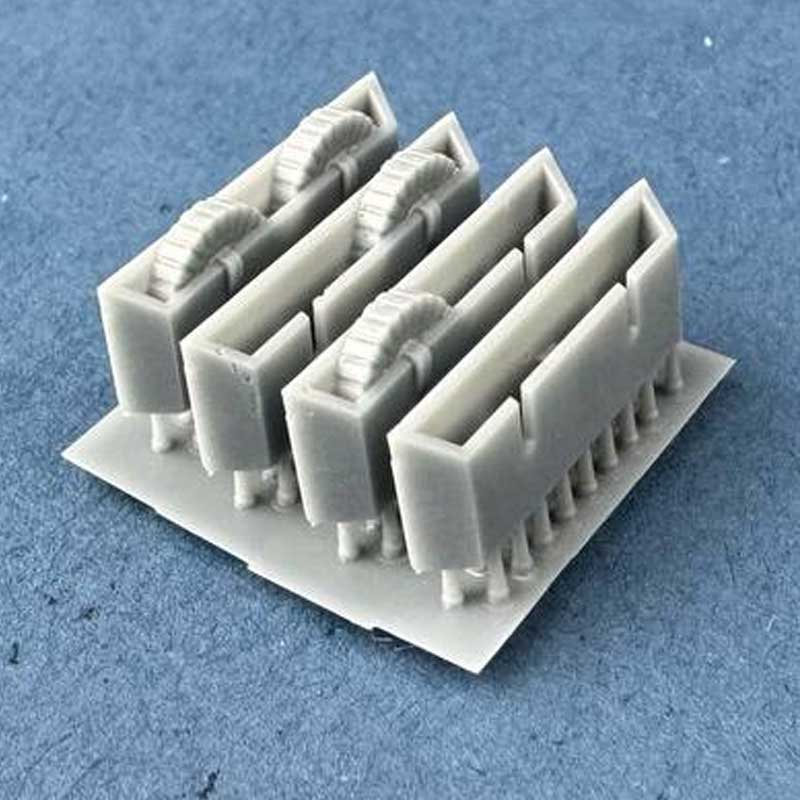 Copper State Models Nieuport 11/16 Port Ammo Racks (1/32) A32-018