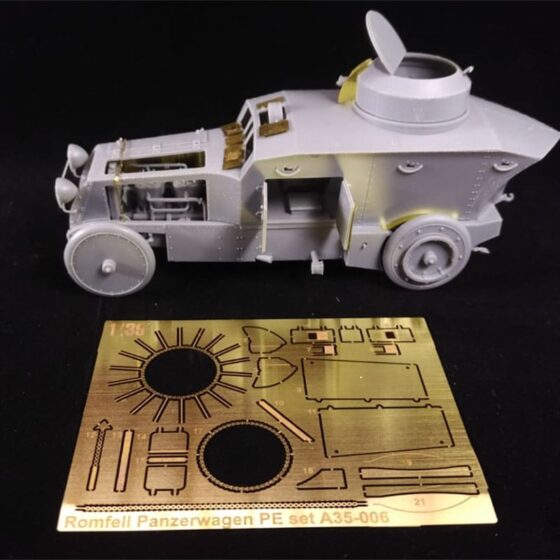 Copper State Models Romfell Armoured Car PhotoEtch Set (1/35) A35-006 Copper State Models Romfell Armoured Car PhotoEtch Set (1/35) A35-006