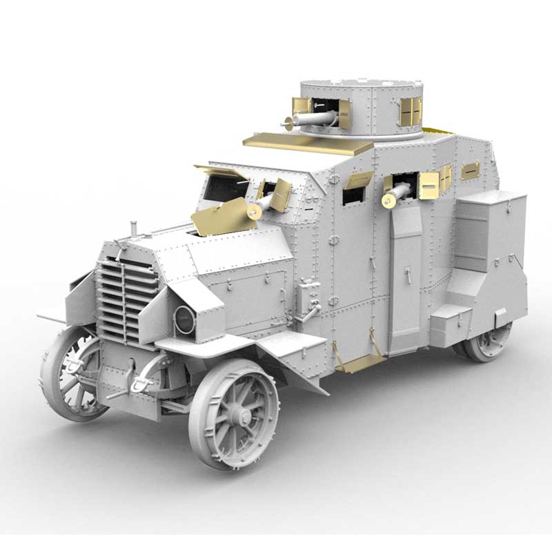 Copper State Models Ehrhardt m.1917 Armoured Car PE Set (1/35) A35-009