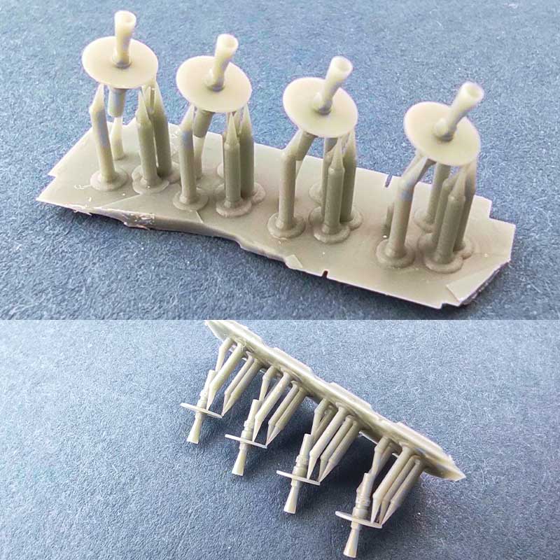 Copper State Models MG08 Muzzle Boosters w/ Flash Disk (1/35) A35-015