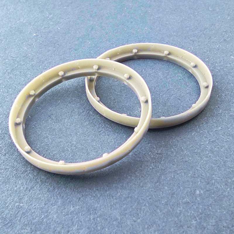 Copper State Models Dismantled Grouser Rims for Ehrhardt (1/35)A35-019